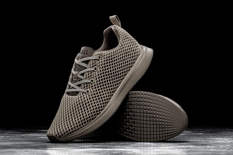 Dark / Grey Nobull Clay Mesh Runner Women's Running Shoes | CA M1688Q